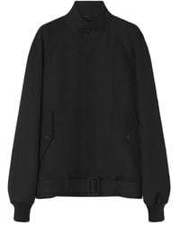 Lanvin - Jacke Mit Gürtel - Lyst
