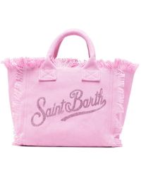 MC2 Saint Barth - Borsa Tote Colette Con Frange - Lyst