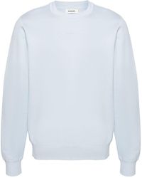 Sandro - Logo-embroidered Cotton Sweatshirt - Lyst
