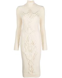 Isabel Marant - Adrienne Cable-knit Midi Dress - Lyst