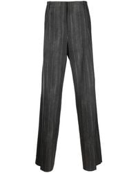 Versace - Flannel Trousers - Lyst
