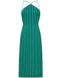 Simon Miller - Kit Striped Tie-Back Maxi Dress - Lyst