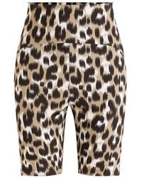 Fusalp - Biarro Leopard-Pattern Shorts - Lyst
