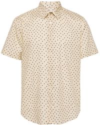 Paul Smith - Heart-print Poplin Shirt - Lyst