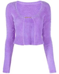 Jacquemus - La Maille Neve Manches Longue Cardigan - Lyst