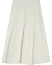 Jil Sander - Flared Midi Skirt - Lyst