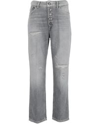 Dondup - Koons Distressed Jeans - Lyst
