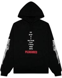 Pleasures - Skeleton Print Hooded Sweatshirt - Lyst