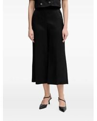 GAUDI - Flared Cropped Trousers - Lyst