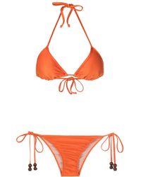 Adriana Degreas - Bead-embellished Bikini - Lyst