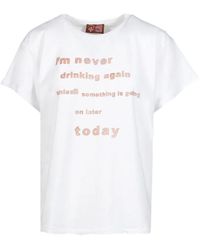 PRAYING - Never Drinking Again Graphic-Print T-Shirt - Lyst