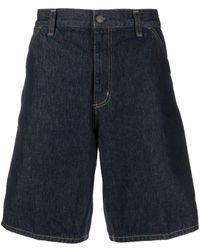 Carhartt - Jeans-Shorts mit Cargo-Taschen - Lyst