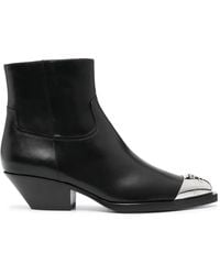 Givenchy - Stivale nero woman be604 k - Lyst