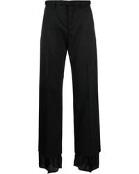 MM6 by Maison Martin Margiela - ハイウエスト フレアパンツ - Lyst