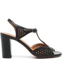 Chie Mihara - 75mm Bessy Perforated Leather Sandals - Lyst