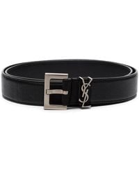Saint Laurent - Cassandre Belt - Lyst