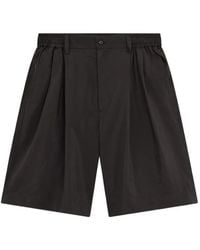 Ssstein - Geplooide Shorts Met Elastische Taille - Lyst