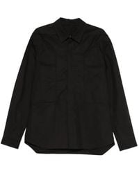 Rick Owens - Long-Sleeve Classic-Collar Shirt - Lyst