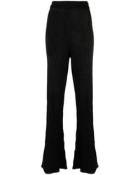 Rodebjer - High-waist Flared Trousers - Lyst