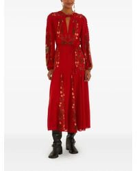 FARM Rio - Floral-Embroidered Maxi Dress - Lyst