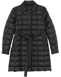 Moncler - Quilted Belted Coat - Lyst