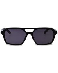 MM6 by Maison Margiela - Lunettes 7 Geometric-Frame Sunglasses - Lyst