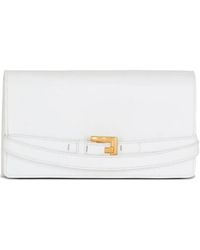 Balmain - Belt-Detail Clutch Bag - Lyst