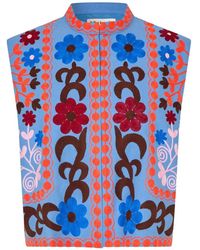 Lolly's Laundry - Binll Floral-Embroidered Gilet - Lyst