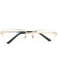 Cartier 'Santos de Cartier' Brille - Mettallic