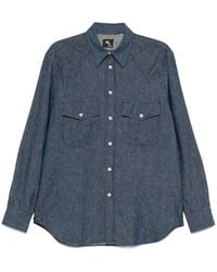 Doppiaa - Double-Pocket Denim Shirt - Lyst