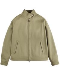 Fay - Jack Met Gancio-Detail En Rits - Lyst