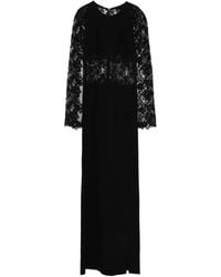 Ermanno Scervino - Lace-Paneled Maxi Dress - Lyst