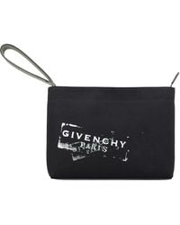 Givenchy - Logo-Print Compact Pouch - Lyst