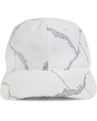 Lacoste - Ripstop Marble-Print Baseball Cap - Lyst