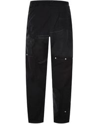 By Walid - Gerade Hose Im Patchwork-Look - Lyst
