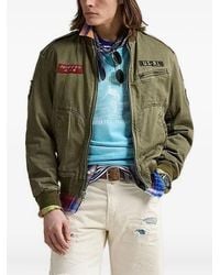 Polo Ralph Lauren - エンブロイダリー ボンバージャケット - Lyst