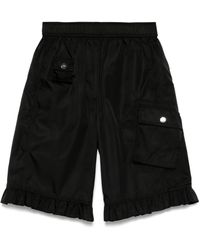 Ganni - Nylon Shorts - Lyst