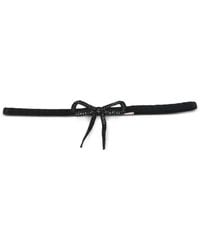 N°21 - Bow Embellished Belt - Lyst