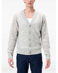 CYCLE - Ivan Brushed-Knit Button-Up Cardigan - Lyst