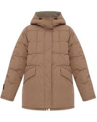 Rethinkit Studios - Hooded Quilted Parka Coat - Lyst