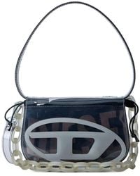 DIESEL - 1Dr Logo-Plaque Shoulder Bag - Lyst