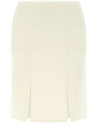 Loulou de Saison - Judy Front-Slit Midi Skirt - Lyst