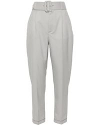 Marni - Belted Tailored Trousers - Lyst