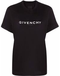Givenchy - T-Shirt mit Logo-Print - Lyst