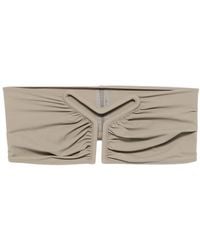 Rick Owens - Ruched Bandeau - Lyst