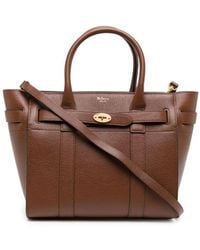 Mulberry - Small Bayswater Zipped Tote Bag - Lyst