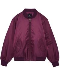 Anine Bing - Bomberjack Met Rits - Lyst