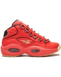 Reebok - Question Mid "Hot Ones" Sneakers - Lyst