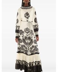 FARM Rio - Arabesque Maxikleid mit Blumenmuster - Lyst
