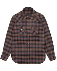 Fortela - Check Pattern Shirt - Lyst